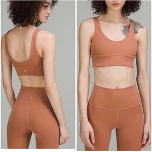 Lululemon Align bra C/D, size 6, dusty clay color